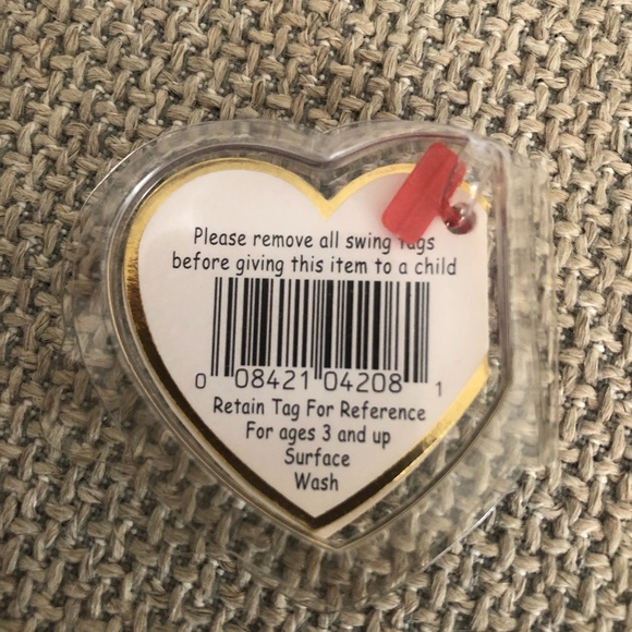 Ty Beanie Baby - Halo Bear - Brown Nose - 1998 - Picture 4 of 7